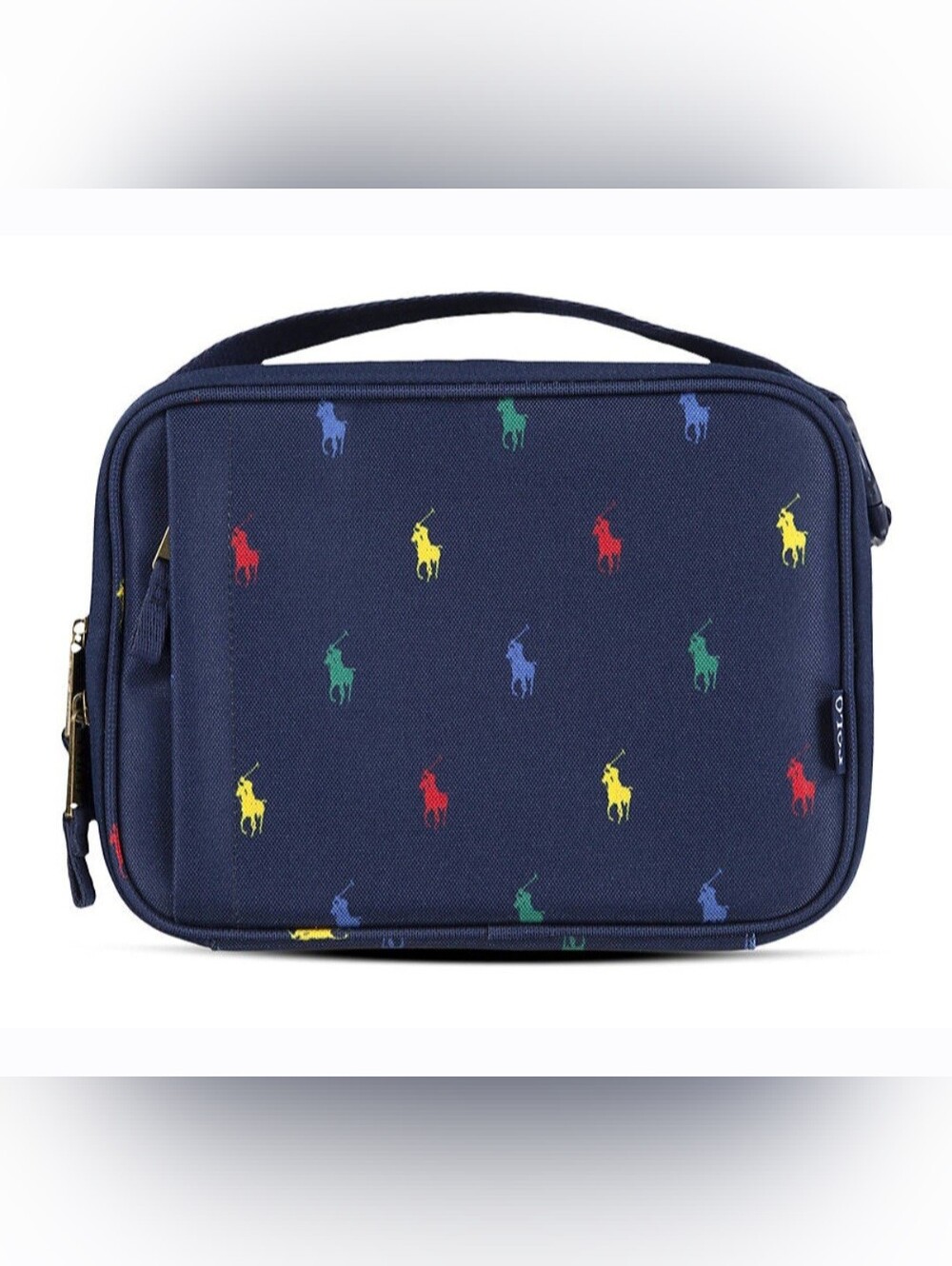 NWT Polo Pony Lunch Tote in Newport Navy OS